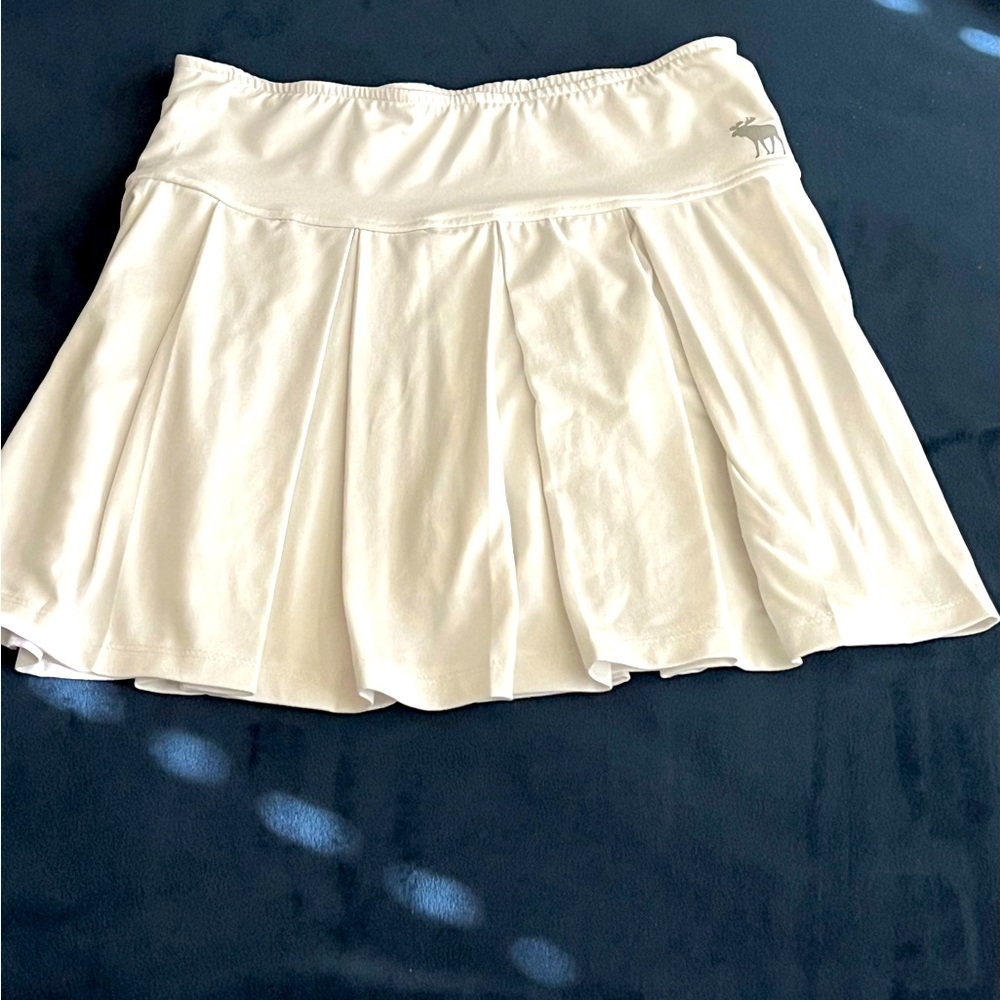 White Abercrombie Kids Tennis skirt